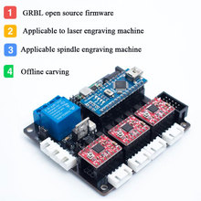 GRBL open source firmware 3axis CNC controller board laser engraving machine PCB board wood router controller 2024 - buy cheap
