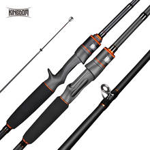 Kingdom Keel III Carbon Spinning High Quality Fishing rods M MH 2.4m 2.7m 3m Casting Feeder rod Fast Action Travel rods For Bass 2024 - buy cheap