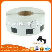 50+1 Rolls Brother DK-11218 Label Compatible 24mm Adhesive Round Sticker DK1218 for QL-700 DK-1218 DK11218 Thermal Label 2024 - buy cheap