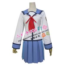 2019, униформа школьницы ангела Юри Накамура, костюм аниме для косплея 2024 - купить недорого
