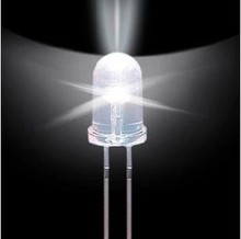Luz diodo emissor de luz branca, frete grátis, novo refletor led 1000 tamanhos 5mm, super brilhante