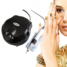 Electric Manicure Machine 30000RPM Nail Drill Grinding File Cuticle Cutter Remover Milling Black Potable Hand Piece Pedicure Art 2024 - buy cheap