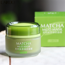 LAIKOU Matcha Mud Mask Facial Mask Cream Deep Cleaning Moisturizing Oil-Control Acne Treatment Blackhead Remover Pore Cleanser 2024 - buy cheap