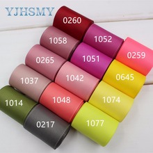 YJHSMY J-17321-L38MM-1014,38mm 10 yards Solid Color Ribbons Thermal transfer Printed grosgrain Wedding Accessories DIY material 2024 - buy cheap