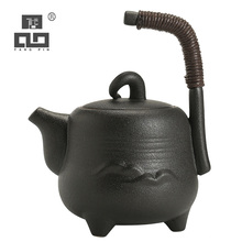 Chaleira de cerâmica japonesa tangpin, bule de chá chinês, acessório para bebidas, 280ml 2024 - compre barato