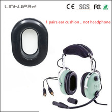 Linhuipad 1 pairs Replacement Comfort Gel Undercut Gel Earseal ear cushions earpads covers for David Clark H10-Series headsets 2024 - buy cheap