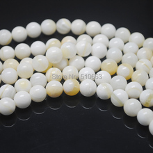 Lote de cuentas de concha de agua salada natural, Perla Madre, hilo de perlas naturales, tamaño: 8mm, 144 Uds. 2024 - compra barato