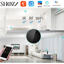 Controle remoto inteligente universal para tv, google home, wi-fi, voz contra ir, rf, 433mhz, 315, interruptor de ventilador, dooya 2024 - compre barato