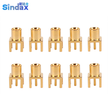 Sindax MCX-KE connector RF Connectors MCX female straight connector PCB  Installation straight connector 10pcs/lot 2024 - buy cheap