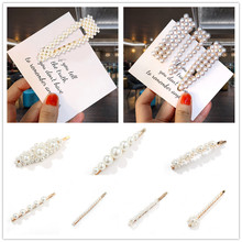 Minimalist Pearl Cute Rabbit Hair Pin Love Heart Crown Hairpin Korean Style Bridal Headdress Wedding Hairband Barrette Styling 2024 - buy cheap