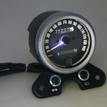 Universal Motorcycle Odometer Speedometer Meter Gear Digital LCD Display 9.5cm Mounting Hole Motorcycle Odometer 2024 - buy cheap