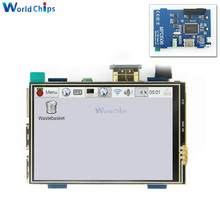 3.5 inch LCD USB Touch Screen Real HD 1920x1080 LCD Display Module Physical Resolution 480x320 for Raspberri 3 Model B 2024 - buy cheap