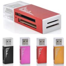 USB 2,0 Multi para MS PRO DUO SDHC, lector de tarjetas de memoria TF/M2/MMC, todo en 1, Micro SD 2024 - compra barato