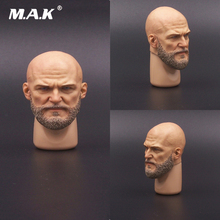 1/6 Male Soldier Head Sculpt Accessory Model A-20 Man Head Sculpture Bearded for 12inches Action Figure Body 2024 - buy cheap
