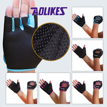 Sports Gym Gloves Half Finger Breathable Weightlifting Fitness Gloves Dumbbell Men Women Weight lifting Gym Gloves S M L 2024 - buy cheap