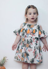Летние Детские платья для девочек; пляжное платье с цветочным рисунком для девочек; хлопковое праздничное платье принцессы; детская одежда 2024 - купить недорого