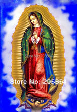 Бесплатная доставка гобелены, мексиканской Девы Марии, Божией Матери, украшения картина 2024 - купить недорого