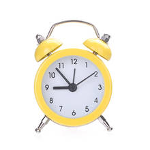 2021 New Digital Clock Digital Alarm Twin Bell Silent Alloy Stainless Metal Alarm Clock 2024 - buy cheap