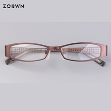 Pink color glasses frames half rim Eyeglasses Frames Women clear Designer Eyewear Frame Optical Eye Glasses Frame Oculos De Grau 2024 - buy cheap