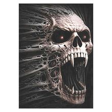 Skull 5D DIY Full Drill Diamond Painting Embroidery Cross Stitch Kit Room Home Decor Craft 2024 - buy cheap