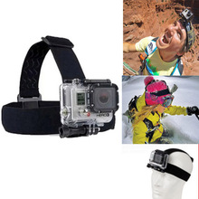 Foleto Adjustable Elastic Harness Head Strap  Mount Belt for gopro Camera Hero6 5 4 3 2 sjcam sj4000 sj5000 sport accessories 2024 - buy cheap
