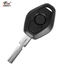 Dandkey 4 Button Remote Car Key Fob Case Shell For BMW 3 5 7 SERIES Z3 Z4 X3 X5 M5 325i E38 E39 E46 Key (HU92 blade) 2024 - buy cheap
