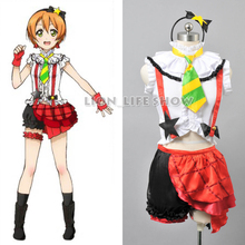 Customized Japanese Anime Love Live Hoshizora Rin School Idol Project Cosplay Costume Dress Outfit 2024 - buy cheap