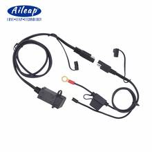 Aileap-Kit de cargador USB para motocicleta, adaptador de corriente de 3.1Amp, a prueba de agua, SAE a, 0204D 2024 - compra barato