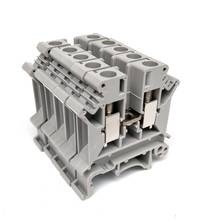 CE 50pcs Wire Terminal blocks UK-2.5B universal DIN rail lug plate Wiring Cable row connection copper DIN Terminal Blocks UK2.5B 2024 - buy cheap