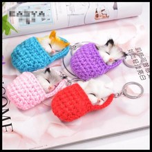 2019 NEW Fashion Creative Little Mouse KeyChain Girls Bag Ornaments Car Key Chain Exquisite Gift Birthday Gift Party Favors 2024 - buy cheap