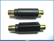 20 pcs Gold RCA Female to Mini 4 Pin DIN Plug s Video Male 2024 - buy cheap