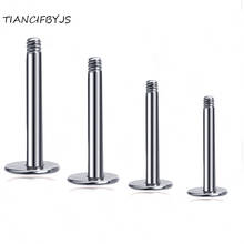 TIANCIFBYJS 50 шт./лот пирсинг губ из стали, кольцо для пирсинга губ, ювелирное изделие для пирсинга 2024 - купить недорого
