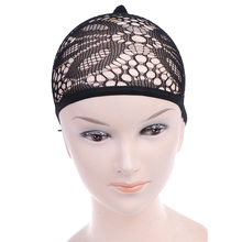 Glueless Wig Caps Good Quality Hair Net Black Lace Wig Cap For Making Wigs With Adjustable Strap On The Back Weaving Cap 2024 - buy cheap