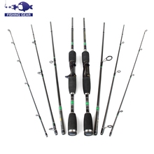 1.98m travel fishing rod spinning casting 4 sections carbon fiber fishing rod pole carp carbon peche canne casting vara de pesca 2024 - buy cheap