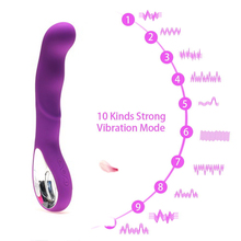 Juguete sexual para mujeres, vibrador potente para el punto G, varita AV, masajeador, recargable vía USB, 10 velocidades 2024 - compra barato