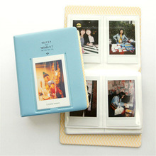 Álbum de fotos Polaroid de 64 bolsillos, recuerdo de retrato familiar, fotos de boda, Mini caja de imagen instantánea, libro de almacenamiento, regalo de cumpleaños para niños 2024 - compra barato