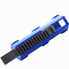 Pistón de acero completo reforzado con fibra azul SHS, 14 dientes para Airsoft M4 AK G36 MP5, accesorios para pistola AEG, 2019 2024 - compra barato