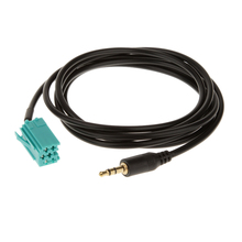 Автомобильный Aux стерео аудио линейный входной кабель адаптера 3,5 мм для Clio Megane 2024 - купить недорого