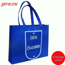 Foldable non woven shopping bag 38*43 CM with own logo printing 2024 - buy cheap