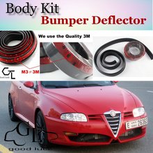 Bumper Lip Deflector Lips For Alfa Romeo GT AR 2003~Onwork Front Spoiler Skirt For TOPGEAR Friends Car Tuning / Body Kit / Strip 2024 - buy cheap