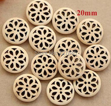 30pcs/Lot Size:20mm Natural Color Flower Design Button for Sewing Handmade Buttons Scrapbooking (ss-k3674-366) 2024 - buy cheap