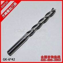 6*42mm Three Flutes Carbide Cutters/ End Mill Tools/CNC Router  Bits/Engraving Tools/Cutting MDF/Wood/PVC 2024 - buy cheap