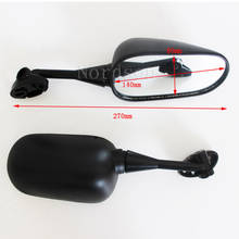 Free Shipping New Pair Carbon Right & Left Side Rear View Mirrors for Honda 2003-2012 CBR 600RR CBR600RR 1000RR 2004 2006 2007 2024 - buy cheap