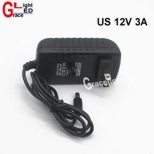 Transformadores de luz de saída dc 12v 3a para fita de led