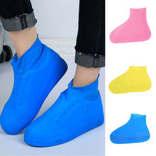 Unisex Waterproof Disposable Elastic Latex Boot Cover Rain Snow Non-slip Shoe Covers 2024 - buy cheap