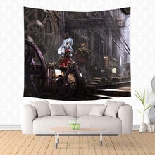 Tapiz colgante de pared decorativo Steampunk, arte de pared de habitación, toalla de playa de poliéster, mantel rectangular personalizado 2024 - compra barato