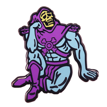 Skeletor enamel pin contemplative ghost brooch Masters of the universe He-man badge Goth Halloween gift 2024 - buy cheap