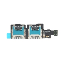 Conector do cartão sim de ipartsbuy com cabo flexível para galaxy s5 mini/g800h 2024 - compre barato