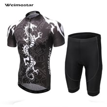 Weimostar-conjunto de roupas para ciclismo profissional, camiseta com manga curta, roupa esportiva para andar de bicicleta 2024 - compre barato