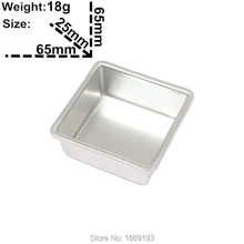 Caja de toallitas en forma de curtido para hornear, herramientas de gelatina o pudin para queso, moldes de aleación de aluminio para pastel y pan, venta directa 2024 - compra barato